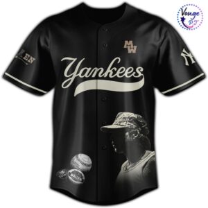 New York Yankees x Morgan Wallen Still The Problem Tour Baseball Jersey 2