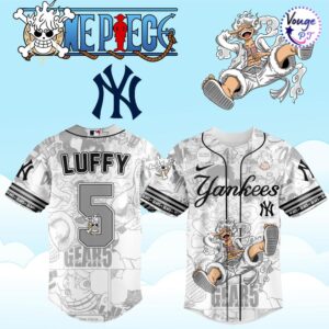 New York Yankees x One Piece 2026 Baseball Jersey 2