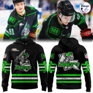 Omaha Lancers Mental Health Awareness Night 2026 Hoodie
