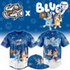 Omaha Storm Chasers x Bluey Night Limited Edition Baseball Jersey