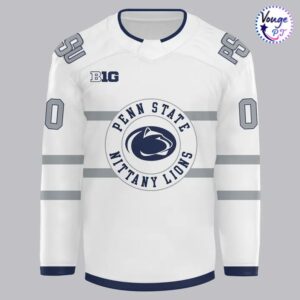 Penn State Mens Hockey 2026 New White Jersey 2