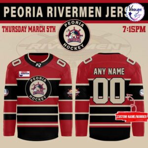 Peoria Rivermen 2026 New Hockey Jersey