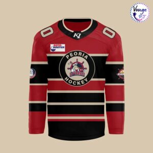 Peoria Rivermen 2026 New Hockey Jersey 2
