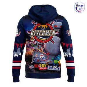 Peoria Rivermen Disney Jersey Night Hoodie 3