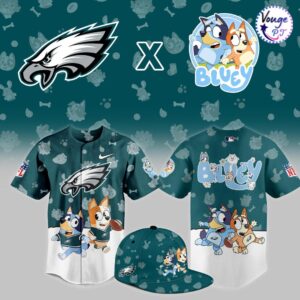 Philadelphia Eagles x Bluey Night Limited Edition Jersey