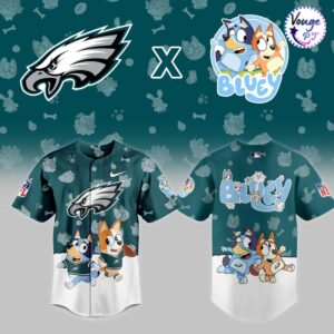 Philadelphia Eagles x Bluey Night Limited Edition Jersey 2