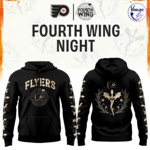 Philadelphia Flyers Fourth Wing Night Hoodie