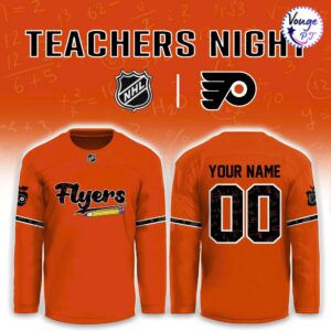 Philadelphia Flyers Teacher Appreciation Night Hockey Jersey