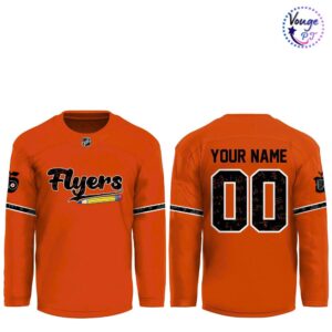 Philadelphia Flyers Teacher Appreciation Night Hockey Jersey 2
