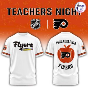 Philadelphia Flyers Teacher Appreciation Night T Shirt 3