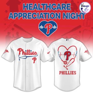 Philadelphia Phillies Healthcare Appreciation Night Limited Baseball Jersey 2