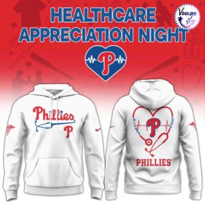 Philadelphia Phillies Healthcare Appreciation Night Limited Limited Hoodie 2