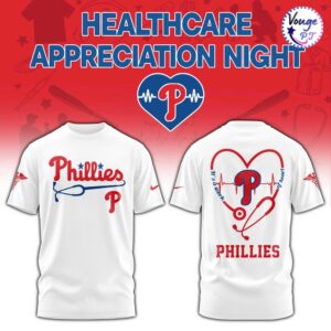 Philadelphia Phillies Healthcare Appreciation Night Limited Limited T Shirt 2