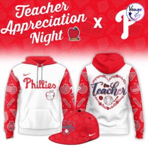 Philadelphia Phillies Teacher Appreciation Night Hoodie