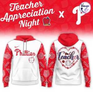 Philadelphia Phillies Teacher Appreciation Night Hoodie 2