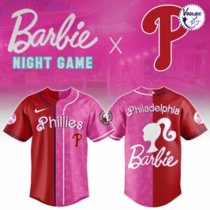 Philadelphia Phillies x Barbie Night 2026 Limited Editions Jersey