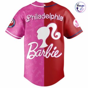 Philadelphia Phillies x Barbie Night 2026 Limited Editions Jersey 3
