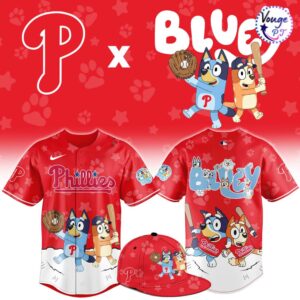 Philadelphia Phillies x Bluey Night Limited Edition Baseball Jersey