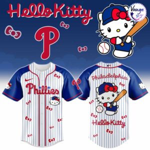 Philadelphia Phillies x Hello Kitty 2026 Baseball Jersey