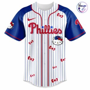 Philadelphia Phillies x Hello Kitty 2026 Baseball Jersey 2