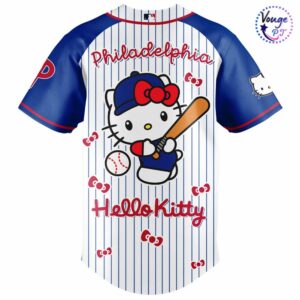 Philadelphia Phillies x Hello Kitty 2026 Baseball Jersey 3