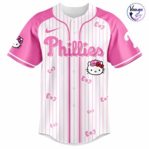 Philadelphia Phillies x Hello Kitty 2026 Baseball Jersey 5