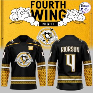Pittsburgh Penguins Fourth Wing Night Limited Edition Hockey Jersey