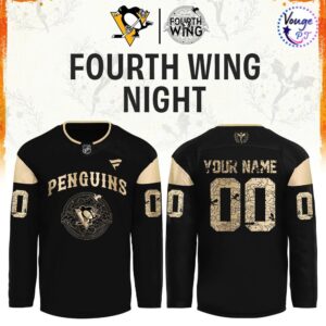 Pittsburgh Penguins Fourth Wing Night Hockey Jersey