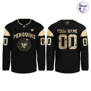 Pittsburgh Penguins Fourth Wings Night Hockey Jersey 2