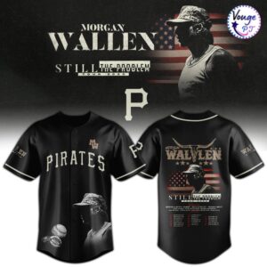Pittsburgh Pirates x Morgan Wallen Still The Problem Tour Baseball Jersey