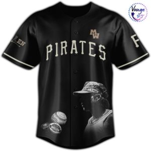 Pittsburgh Pirates x Morgan Wallen Still The Problem Tour Baseball Jersey 2
