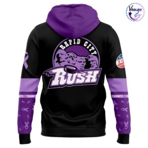 Rapid City Rush Fights Cancer 2026 New Hoodie 3