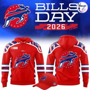 Rochester Americans Bills Day 2026 Custom Hoodie – Red Fan Apparel