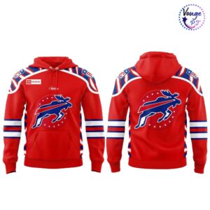 Rochester Americans Bills Day 2026 Custom Hoodie Red Fan Apparel 2
