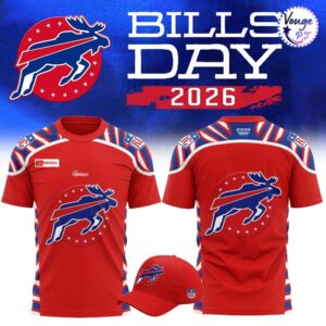 Rochester Americans Bills Day 2026 Custom T-Shirt – Red Fan Apparel