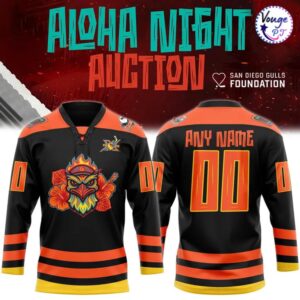 San Diego Gulls Aloha Night 2026 Hockey Jersey 1