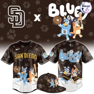 San Diego Padres x Bluey Night Limited Edition Baseball Jersey