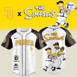San Diego Padres x MLB x The Simpsons 2026 Edition Baseball Jersey