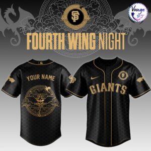 San Francisco Giants Fourth Wing Night Baseball Jersey