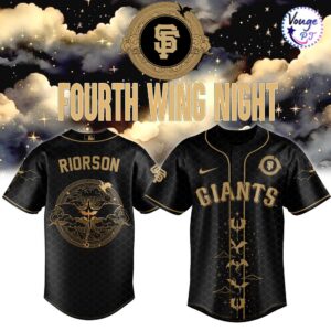 San Francisco Giants Fourth Wing Night Custom Baseball Jersey 3