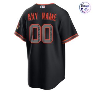 San Francisco Giants Los Gigantes Personalized Baseball Jersey 3