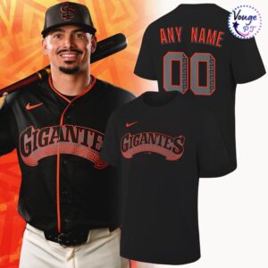 San Francisco Giants Los Gigantes Personalized T-Shirt