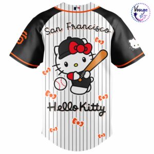 San Francisco Giants x Hello Kitty 2026 Baseball Jersey 3