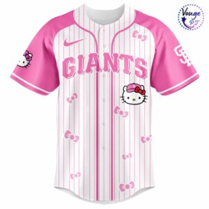 San Francisco Giants x Hello Kitty 2026 Baseball Jersey 5