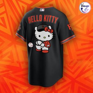 San Francisco Giants x Hello Kitty Special New Edition 2026 Jersey 3