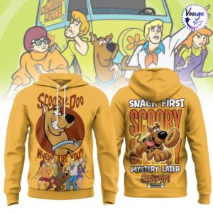 Scooby-Doo Where Are You Snack First Mystery Later Hoodie