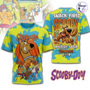 Scooby Doo Where Are You Snack First Mystery Later T Shirt 3