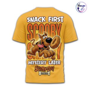 Scooby Doo Where Are You Snack First Mystery Later T Shirt 5