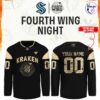 Seattle Kraken Fourth Wing Night Hoodie