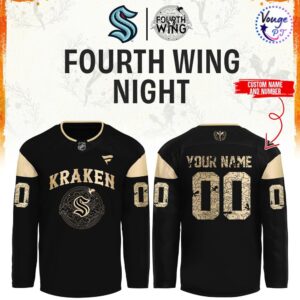 Seattle Kraken Fourth Wing Night Hockey Jersey